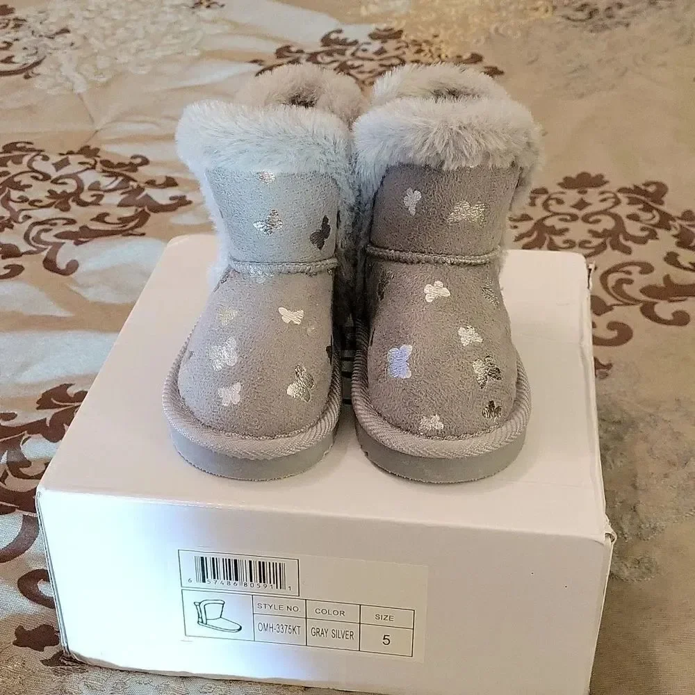 BRAND NEW OLIVIA MILLER  BUTTERFLY TODDLER GIRLS BOOT